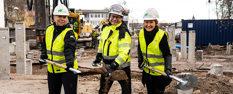 Spadtag för Karmen 5 i Karlstad